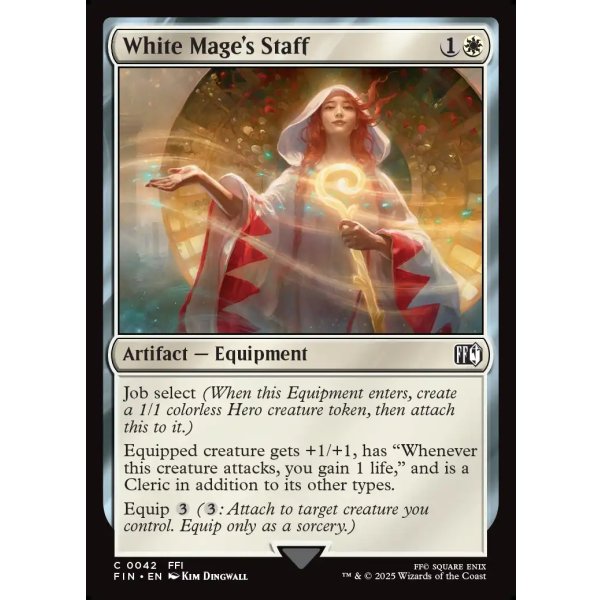 画像2: 「白魔術士」の杖/White Mage's Staff (2)