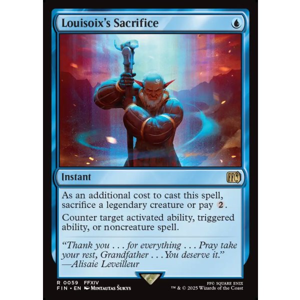 画像2: ルイゾワの献身/Louisoix's Sacrifice (2)