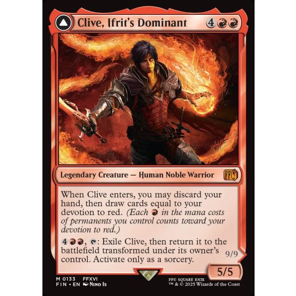 画像3: イフリートのドミナント、クライヴ/Clive, Ifrit's Dominant (3)