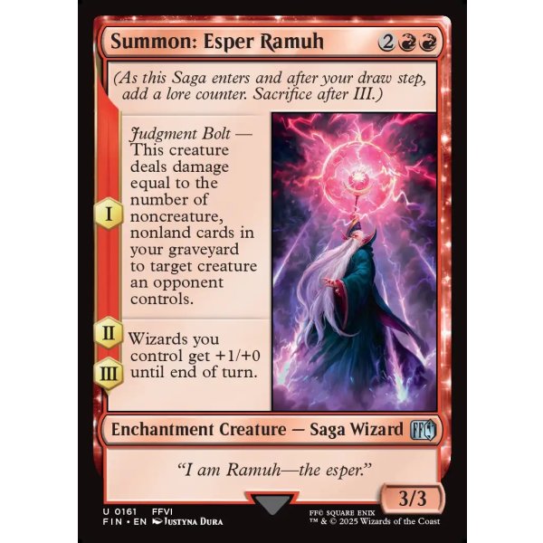 画像2: 召喚：幻獣ラムウ/Summon: Esper Ramuh (2)