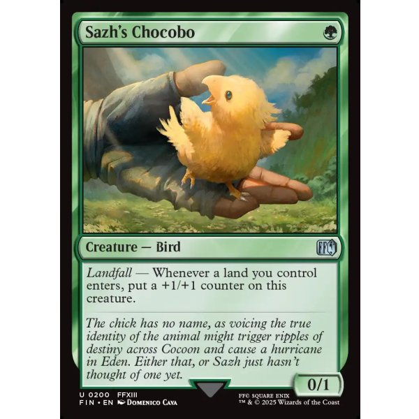 画像2: サッズのヒナチョコボ/Sazh's Chocobo (2)