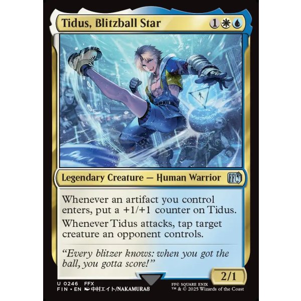 画像2: エースストライカー、ティーダ/Tidus, Blitzball Star (2)