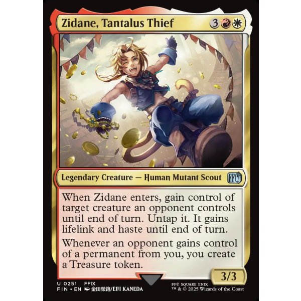 画像2: 陽気な義賊、ジタン/Zidane, Tantalus Thief (2)