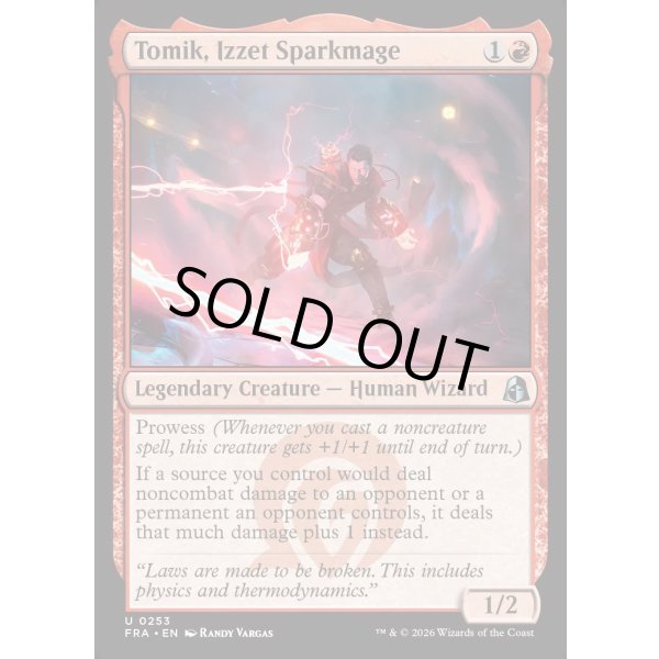 画像2: イゼットの火花魔道士、トミク/Tomik, Izzet Sparkmage (2)
