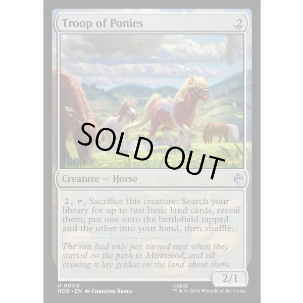 画像2: ポニーの群れ/Troop of Ponies (2)