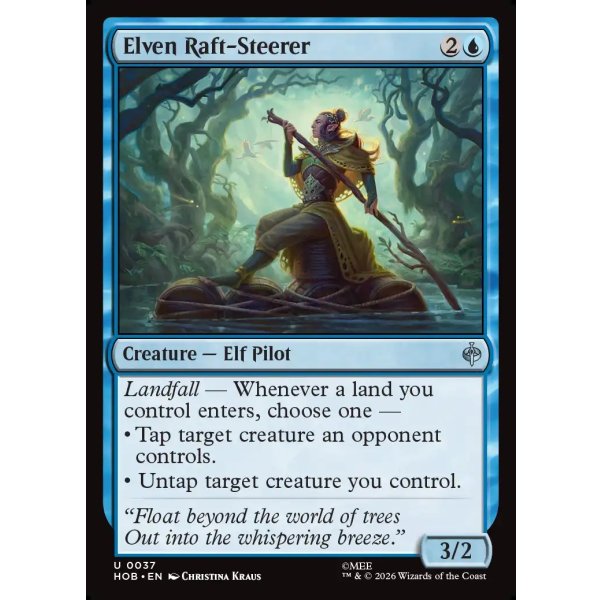 画像2: エルフのいかだの舵取り/Elven Raft-Steerer (2)