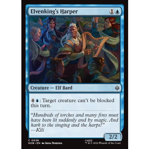 画像2: エルフ王付きの竪奏者/Elvenking's Harper (2)