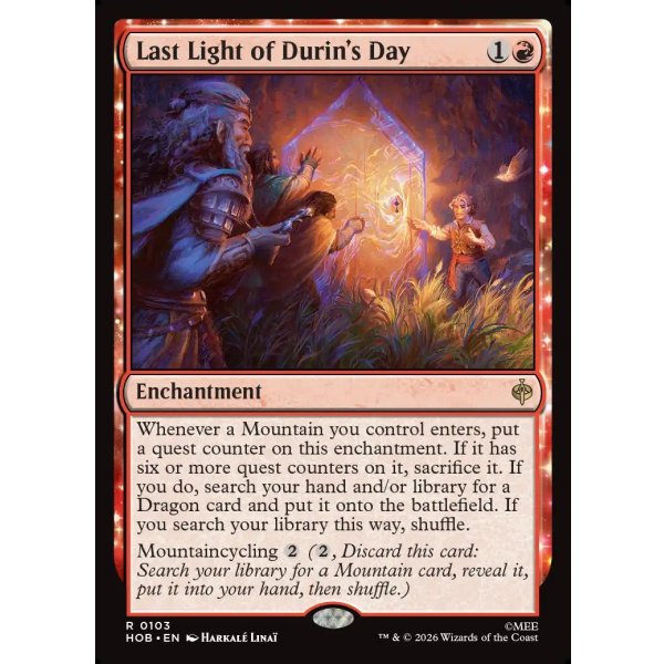 画像2: ドゥリンの日の最後の明かり/Last Light of Durin's Day (2)