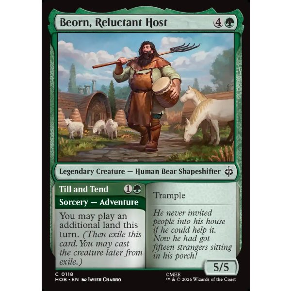 画像2: 不本意なもてなし役、ビヨルン/Beorn, Reluctant Host (2)