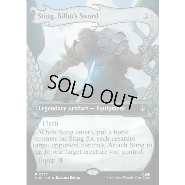 画像2: ビルボの佩刀、つらぬき丸/Sting, Bilbo's Sword (2)