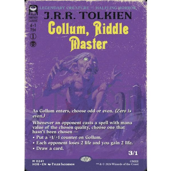 画像2: なぞなぞ名人、ゴラム/Gollum, Riddle Master (2)