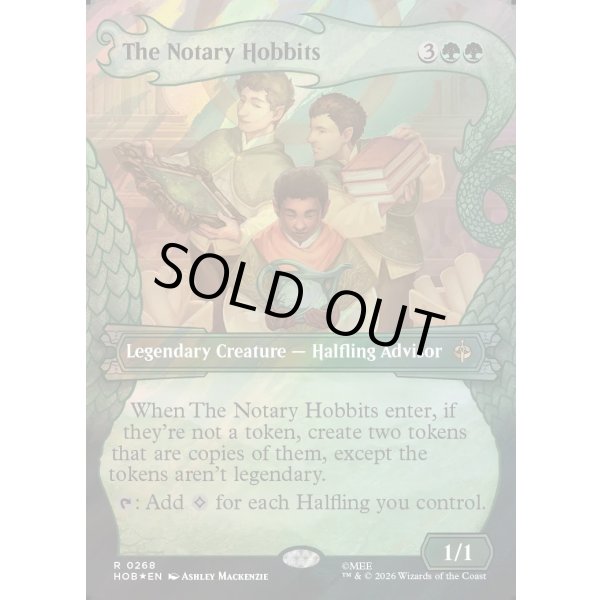 画像2: ホビットの公証人/The Notary Hobbits(サージFOIL版) (2)