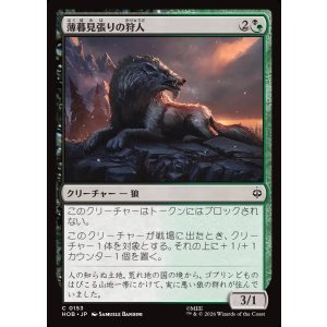画像: 薄暮見張りの狩人/Duskwatch Hunter