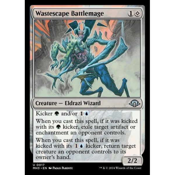 画像2: 荒景学院の戦闘魔道士/Wastescape Battlemage (2)