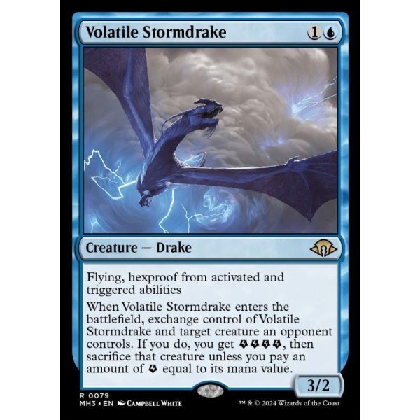 画像2: 荒れ模様のストームドレイク/Volatile Stormdrake (2)