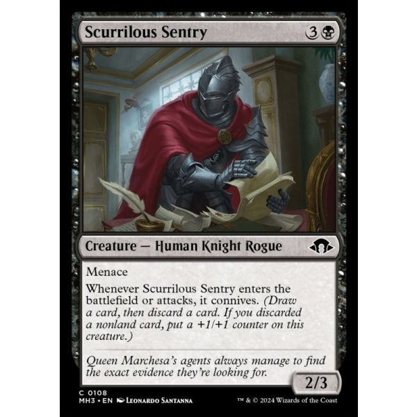画像2: 下卑た哨兵/Scurrilous Sentry (2)