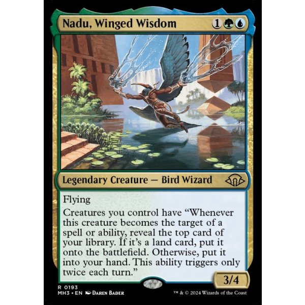 画像2: 有翼の叡智、ナドゥ/Nadu, Winged Wisdom (2)