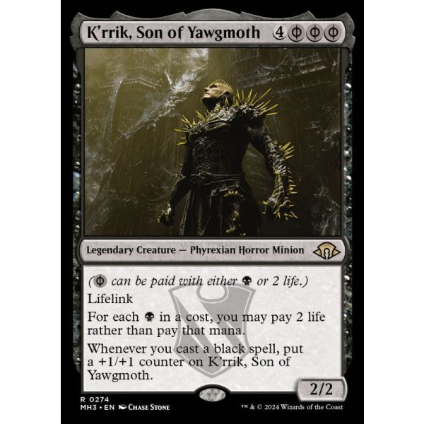 画像2: ヨーグモスの息子、ケリク/K'rrik, Son of Yawgmoth (2)