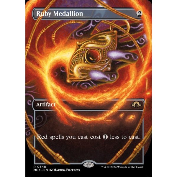 画像2: ルビーの大メダル/Ruby Medallion (2)