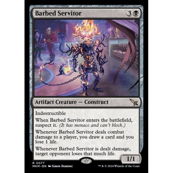 画像2: 有刺の給仕/Barbed Servitor (2)