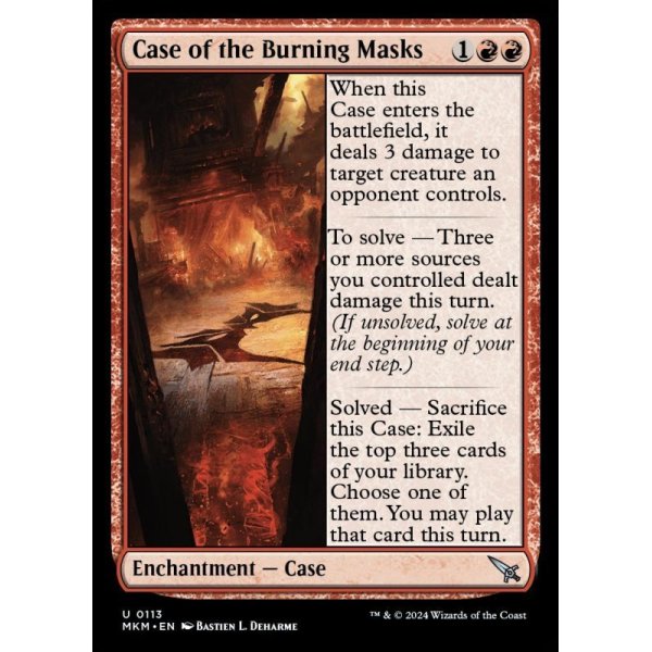 画像2: 燃える仮面の事件/Case of the Burning Masks (2)