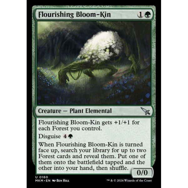 画像2: 花ざかりの開花族/Flourishing Bloom-Kin (2)