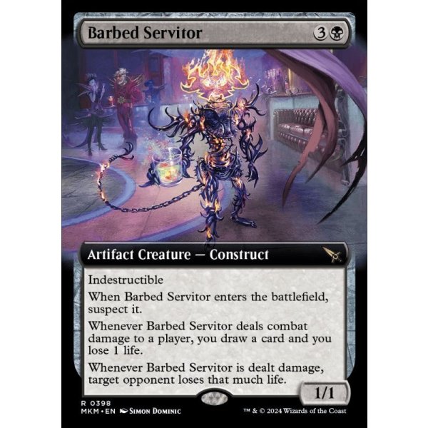 画像2: 有刺の給仕/Barbed Servitor (2)