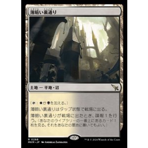 画像: 薄暗い裏通り/Shadowy Backstreet