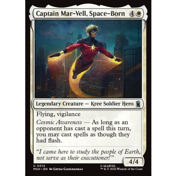 画像2: 宇宙に生まれし者、キャプテン・マー＝ベル/Captain Mar-Vell, Space-Born (2)