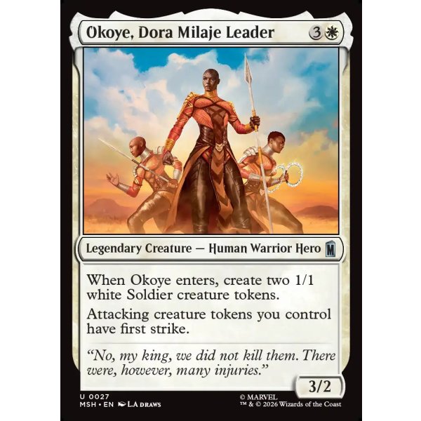 画像2: ドーラ・ミラージェのリーダー、オコエ/Okoye, Dora Milaje Leader (2)