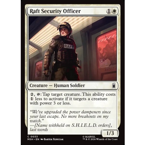 画像2: ラフトの警備員/Raft Security Officer (2)