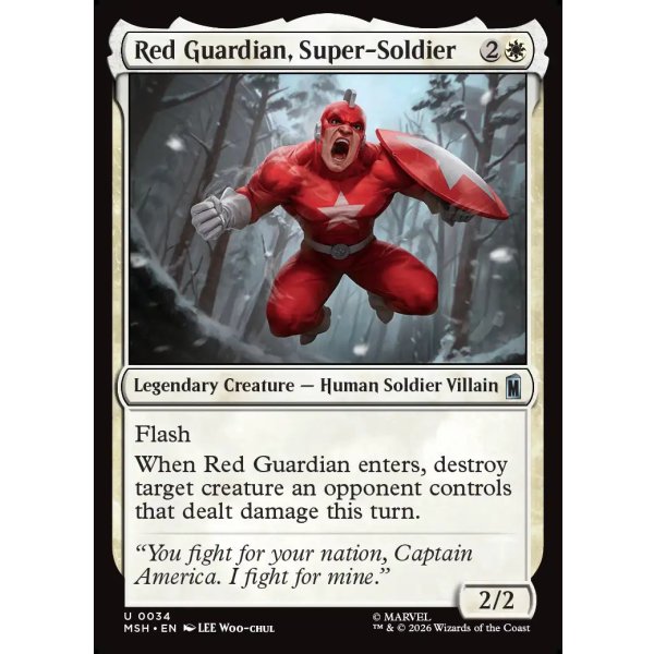 画像2: スーパーソルジャー、レッド・ガーディアン/Red Guardian, Super-Soldier (2)