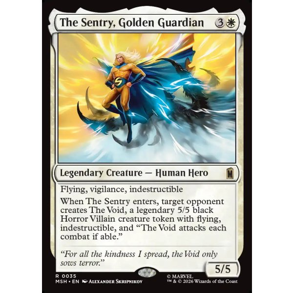 画像2: 金色の守護者、セントリー/The Sentry, Golden Guardian (2)