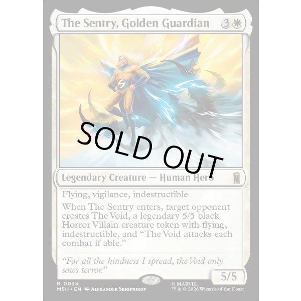 画像2: 金色の守護者、セントリー/The Sentry, Golden Guardian (2)