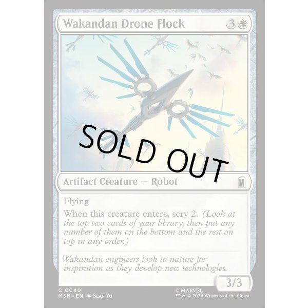 画像2: ワカンダのドローン部隊/Wakandan Drone Flock (2)