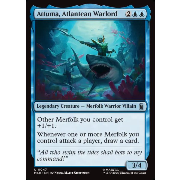画像2: アトランティスの将軍、アットゥマ/Attuma, Atlantean Warlord (2)