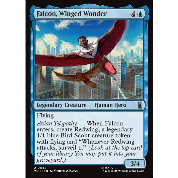 画像2: 翼を持つ戦士、ファルコン/Falcon, Winged Wonder (2)