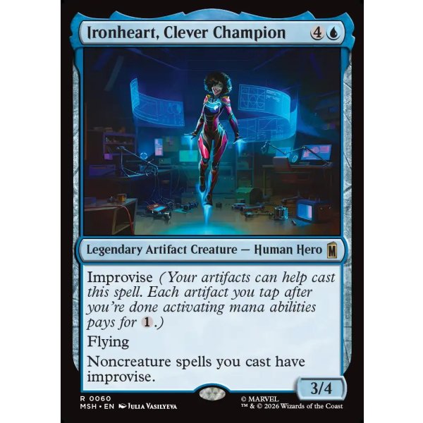 画像2: 才気煥発な勇士、アイアンハート/Ironheart, Clever Champion (2)