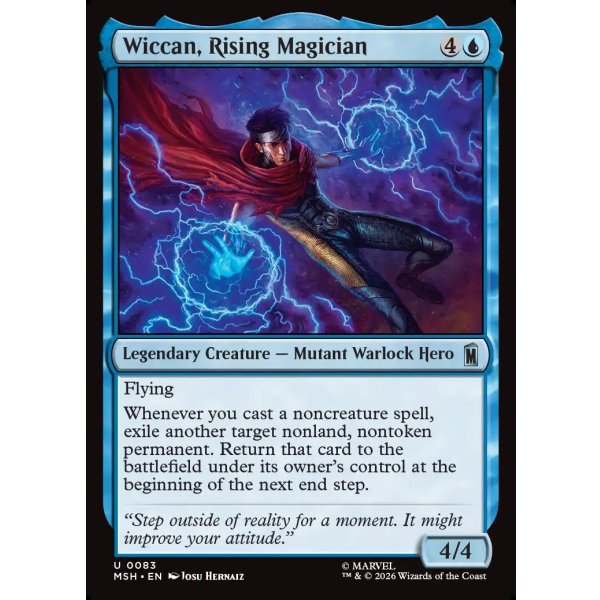 画像2: 成長中の魔術師、ウィッカン/Wiccan, Rising Magician (2)