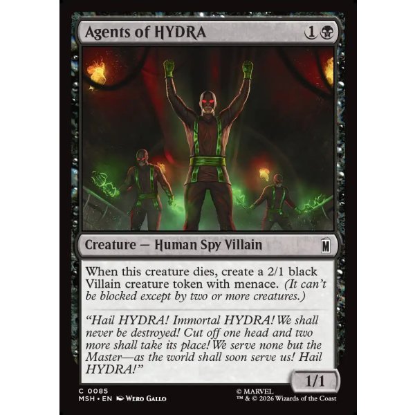 画像2: ヒドラのエージェント/Agents of HYDRA (2)