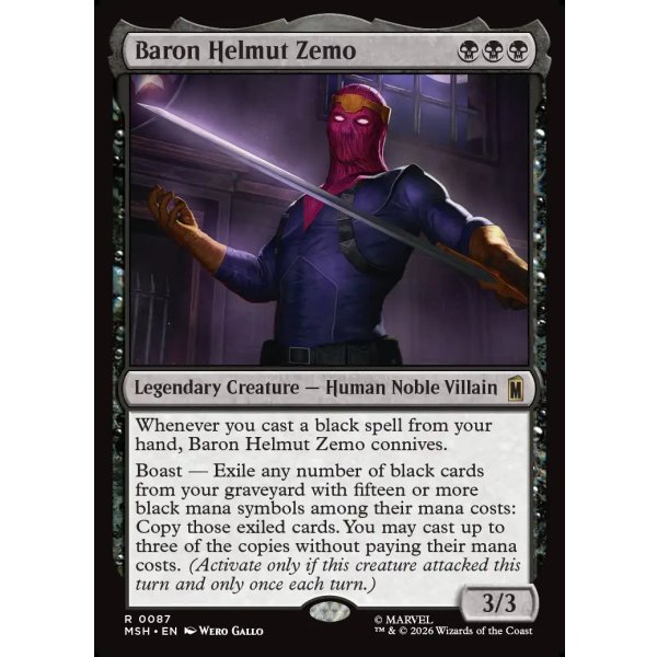 画像2: バロン・ヘルムート・ジモ/Baron Helmut Zemo (2)