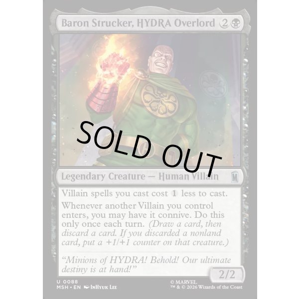 画像2: ヒドラの支配者、バロン・ストラッカー/Baron Strucker, HYDRA Overlord (2)
