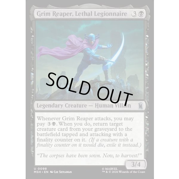 画像2: リーサル・リージョン、グリム・リーパー/Grim Reaper, Lethal Legionnaire (2)