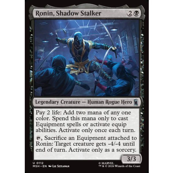 画像2: 影潜む狩人、ローニン/Ronin, Shadow Stalker (2)