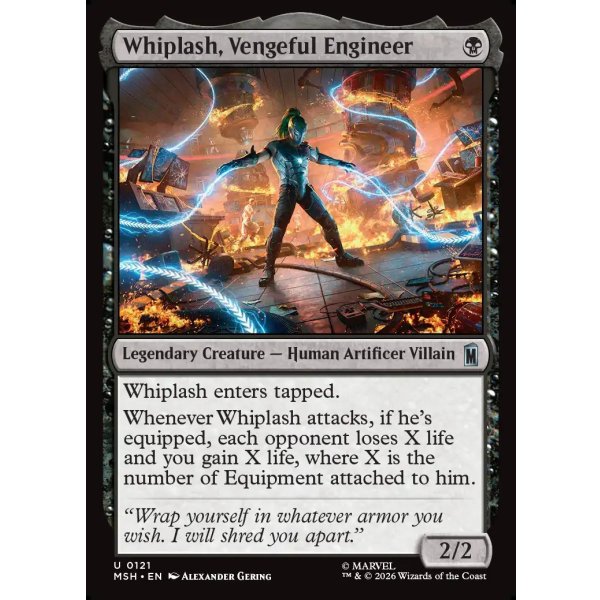画像2: 復讐に燃えるエンジニア、ウィップラッシュ/Whiplash, Vengeful Engineer (2)