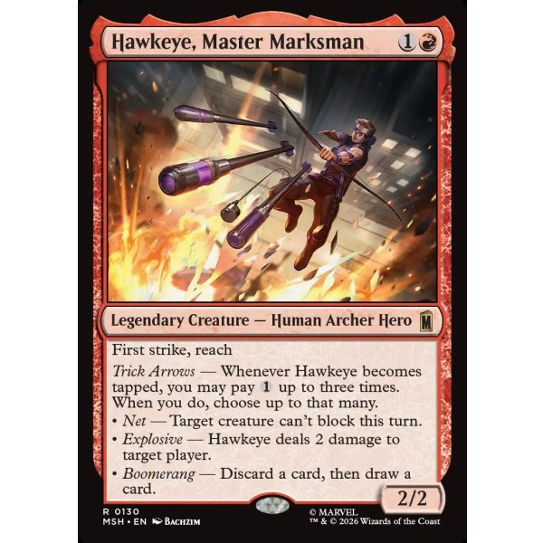 画像2: 百発百中の射手、ホークアイ/Hawkeye, Master Marksman (2)