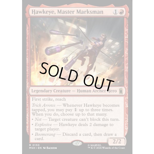 画像2: 百発百中の射手、ホークアイ/Hawkeye, Master Marksman (2)