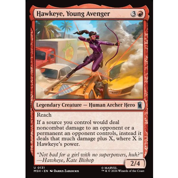 画像2: ヤング・アベンジャー、ホークアイ/Hawkeye, Young Avenger (2)
