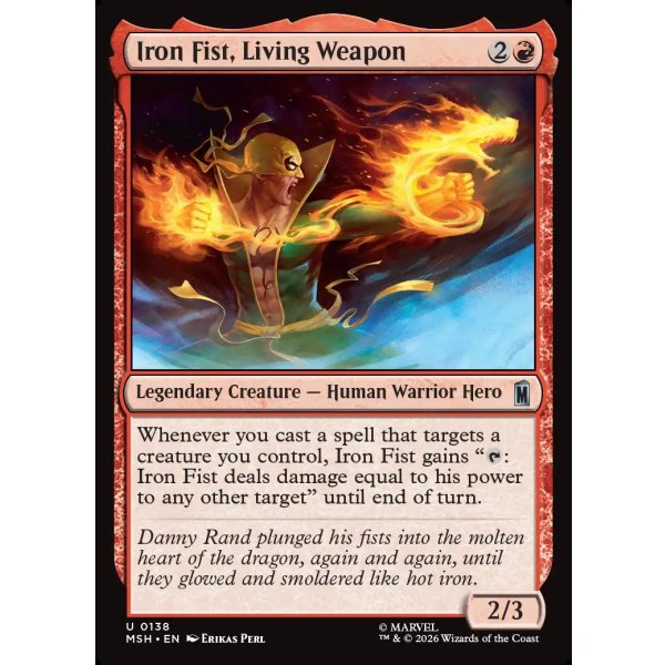 画像2: 全身武器、アイアンフィスト/Iron Fist, Living Weapon (2)