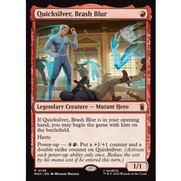 画像2: 奔放なる閃影、クイックシルバー/Quicksilver, Brash Blur (2)